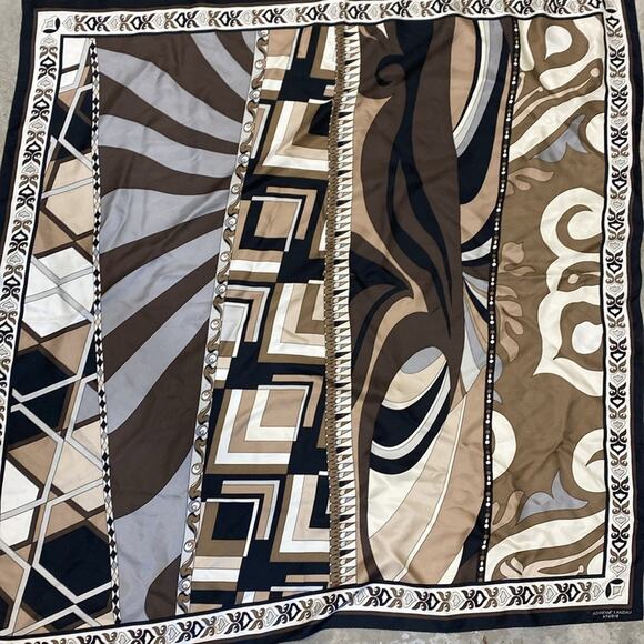 Adrienne Landau Studio vintage silk wrap or scarf - Picture 4 of 4